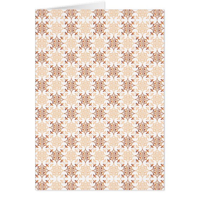 Traditional Latvian SUN sign geometric pattern VII (正面)