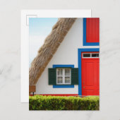 Traditional Madeira house in Santana ポストカード (正面/裏面)