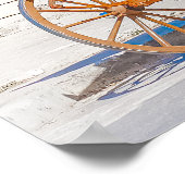 Traditional Maltese Horse Carriage (Karozzin) in V ポスター (角)