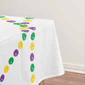 Traditional Mari Gras colored mask テーブルクロス (インサイチュ)