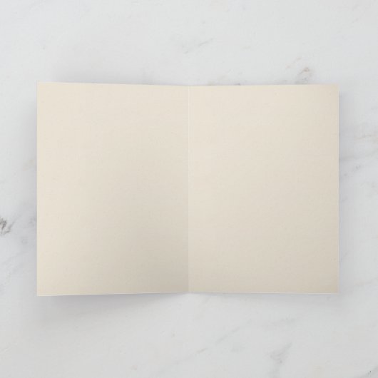 Traditional Merry Christmas Bakery Card Freshly カード (内部)