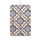 Traditional Moroccan Ceramic Pattern Air Freshener カーエアーフレッシュナー (正面)