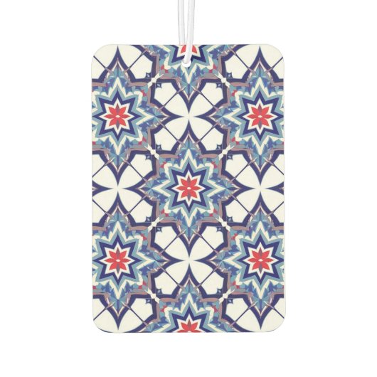 Traditional Moroccan Pattern Air Freshener カーエアーフレッシュナー (裏面)