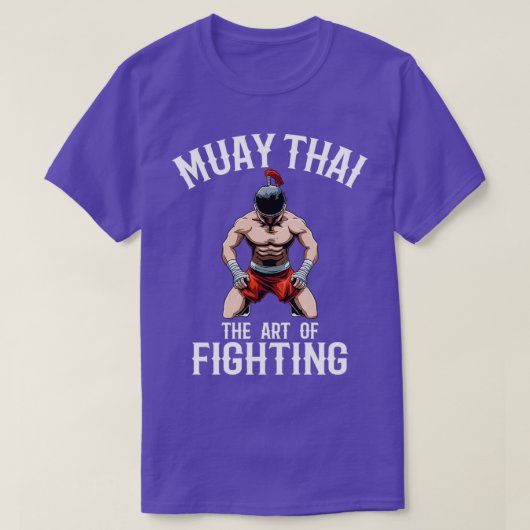 Traditional Muay Thai Fighter Tシャツ (デザイン正面)