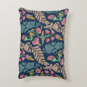 Traditional Mughal Allover Designart,pattern,flora アクセントクッション (裏面(縦))