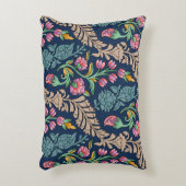 Traditional Mughal Allover Designart,pattern,flora アクセントクッション (正面(垂直))