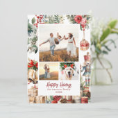 Traditional Nutcracker Christmas Photo Card シーズンカード (スタンド正面)