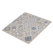 Traditional ornament Portuguese and Spanish Boho  タイル (側面)