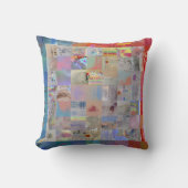 Traditional Patchwork Geometric Home Decor クッション (正面)