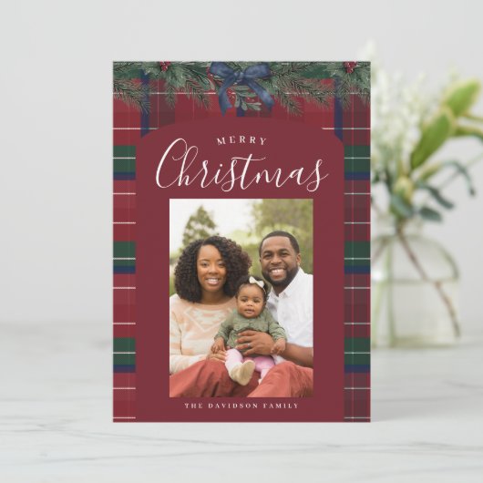 Traditional Plaid シーズンカード (スタンド正面)