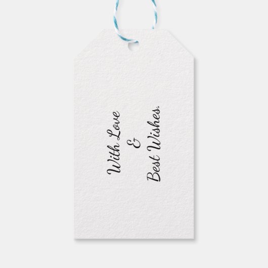 Traditional plaid in green. ギフトタグ (裏面)