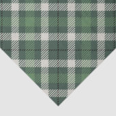 Traditional plaid in shades of  green 薄葉紙 (詳細)