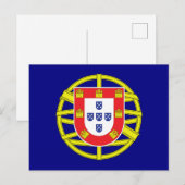 Traditional Portugal Coat of Arms Patriotic Gift ポストカード (正面/裏面)