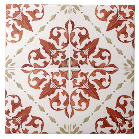 Traditional Portuguese glazed  タイル (正面)