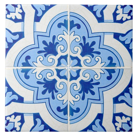 Traditional Portuguese glazed  タイル (正面)