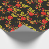 Traditional Russian seamless pattern with berries  ラッピングペーパー (角)