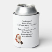 Traditional Santa Claus Business Card 缶クーラー (缶正面)
