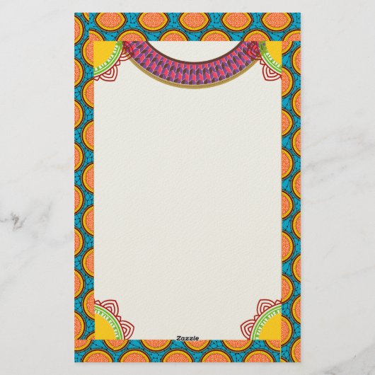 Traditional Stylish  Paper 便箋 (裏面)