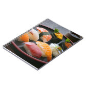 Traditional Sushi Art Notebook – SUSHIMI Collectio ノートブック (左側)