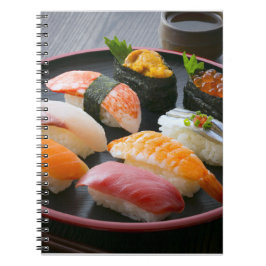 Traditional Sushi Art Notebook – SUSHIMI Collectio ノートブック