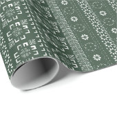 Traditional Tatreez Print Wrapping Paper ラッピングペーパー (ロールコーナー)