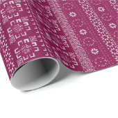 Traditional Tatreez Print Wrapping Paper ラッピングペーパー (ロールコーナー)