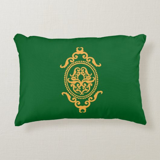 Traditional Tattoo Art Inspired Design アクセントクッション (正面)