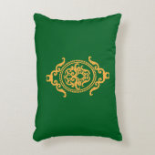 Traditional Tattoo Art Inspired Design アクセントクッション (正面(垂直))