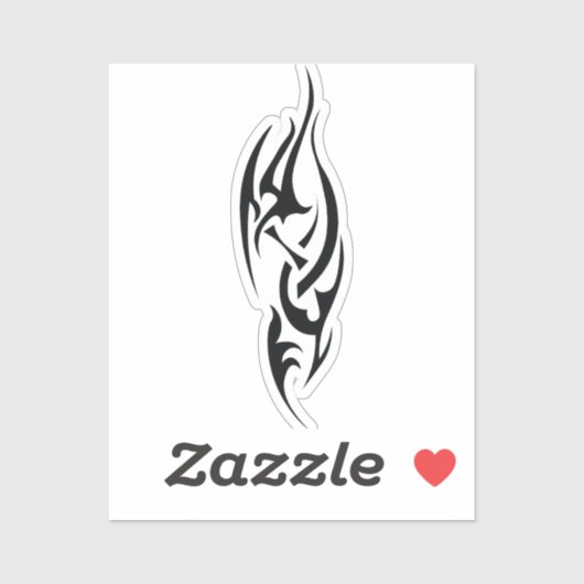 Traditional Tattoo Art Inspired Design シール (シート)