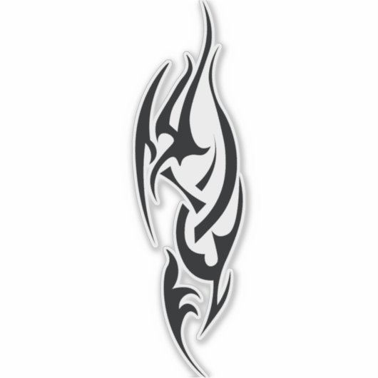 Traditional Tattoo Art Inspired Design シール (正面)