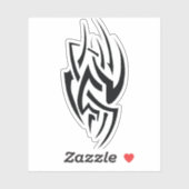 Traditional Tattoo Art Inspired Design シール (シート)