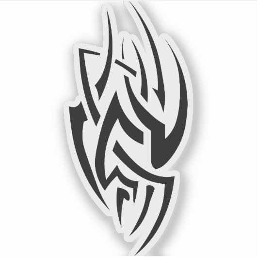 Traditional Tattoo Art Inspired Design シール (正面)