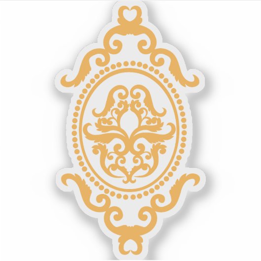 Traditional Tattoo Art Inspired Design シール (正面)