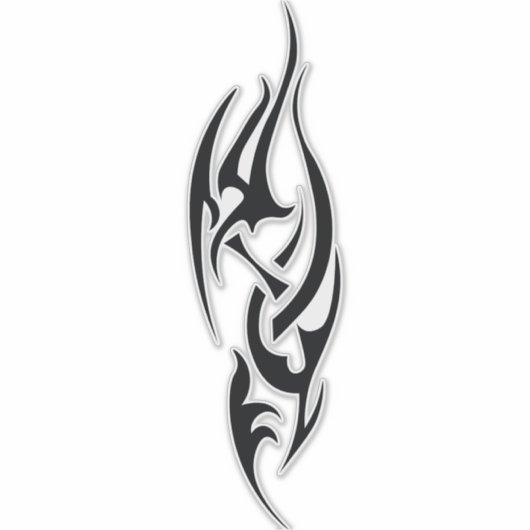 Traditional Tattoo Art Inspired Design シール (正面)