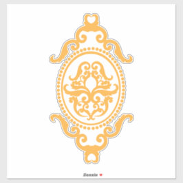 Traditional Tattoo Art Inspired Design シール