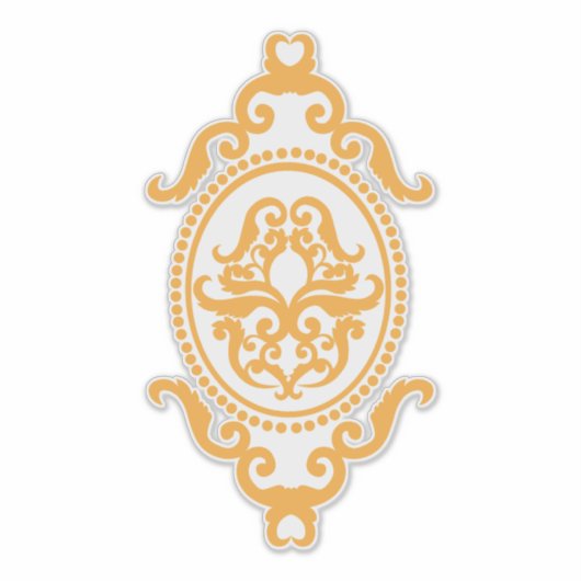 Traditional Tattoo Art Inspired Design シール (正面)