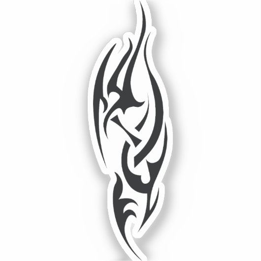 Traditional Tattoo Art Inspired Design シール (正面)