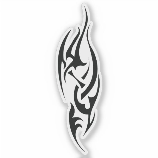 Traditional Tattoo Art Inspired Design シール (正面)