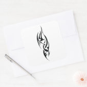 Traditional Tattoo Art Inspired Design スクエアシール (封筒)