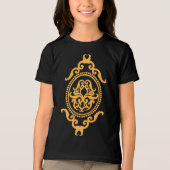 Traditional Tattoo Art Inspired Design トライブレンドＴシャツ (正面)