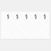 Traditional Tattoo Art Inspired Design ラベル (シート)