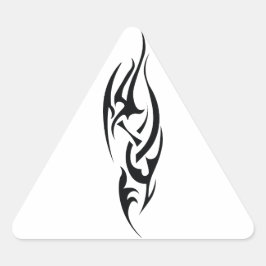 Traditional Tattoo Art Inspired Design 三角形シール