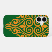 Traditional Tattoo Art Inspired Design iPhone 16ケース (裏面横)
