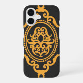 Traditional Tattoo Art Inspired Design iPhone 16ケース (裏面)