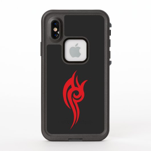 Traditional Tattoo Art Inspired Design LifeProof iPhoneケース (裏面)