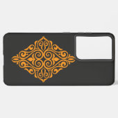 Traditional Tattoo Art Inspired Design Samsung Galaxyケース (裏面横)