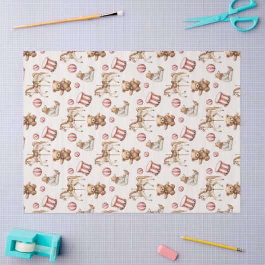 Traditional Toys Festive  薄葉紙 (クラフト)