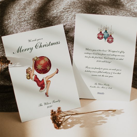 Traditional Vintage Christmas  シーズンカード