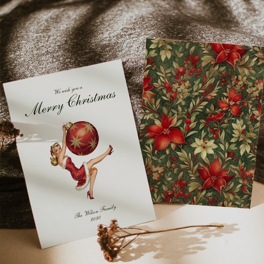 Traditional Vintage Christmas  シーズンカード