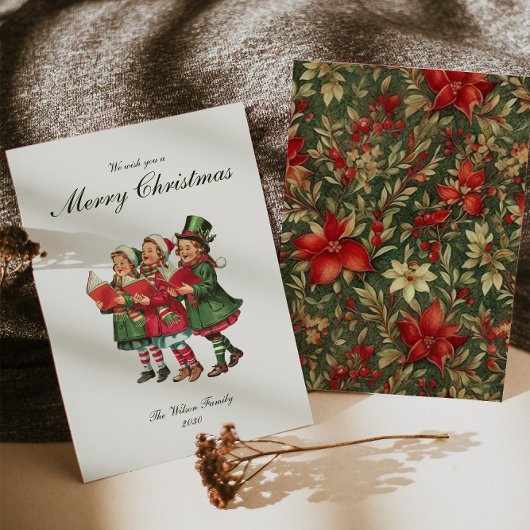 Traditional Vintage Christmas  シーズンカード